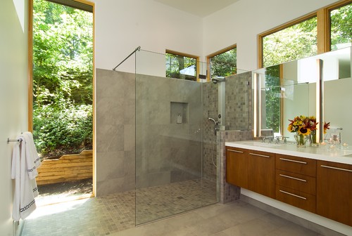 INDOOR POOL BATH, WASHINGTON, DC RESIDENCE